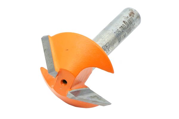 Frez do fazowania HM do drewna, średnica 25 mm, długość robocza 8 mm, kąt 45°  - CMT (705.240.11)