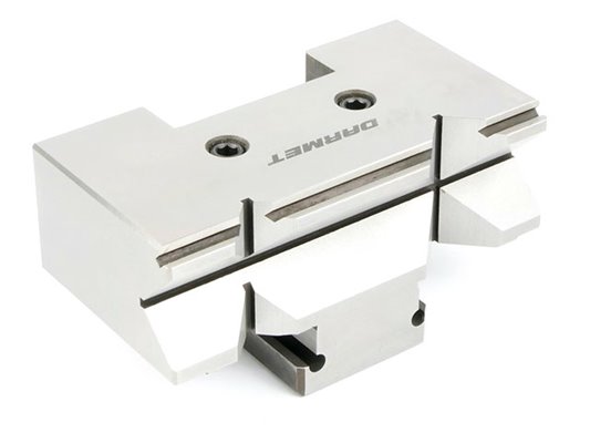 Szczęka monolityczna 150mm | pryzmowa ze stopniem | do imadła precyzyjnego FPZ, FPZB