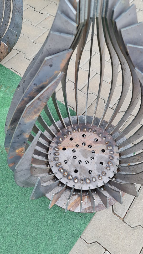 Palenisko ogrodowe PŁOMIEŃ – średnica 54,5 cm, wysokość 68,5 cm