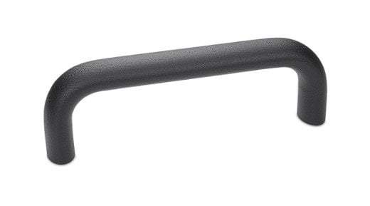 Uchwyt pałąkowy czarny aluminium GN 565-20-180-SW - ELESA+GANTER