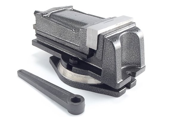 Imadło maszynowe obrotowe 100 mm do frezarki - FQ 100/80