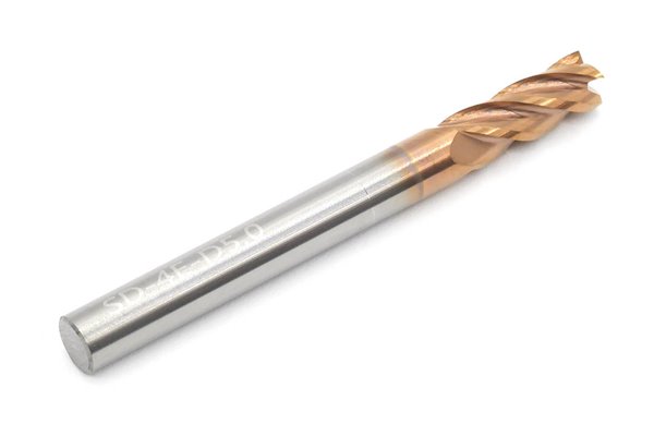 Frez 5 mm | 4-ostrzowy | uniwersalny do 55 HRC | pełnowęglikowy VHM | DARMET 40513505G