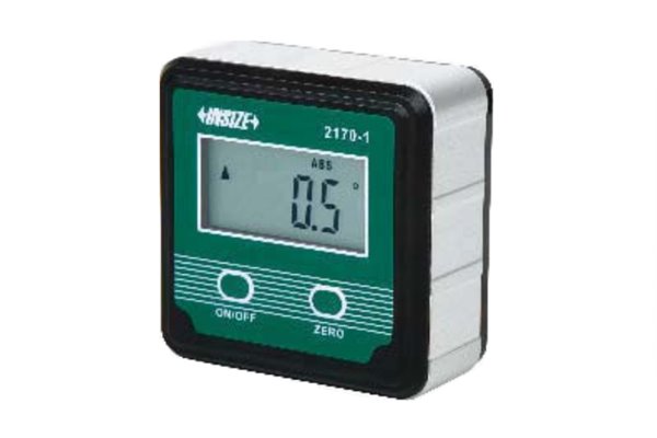 Poziomica elektroniczna z kątomierzem 4x90° | 60x60x28 mm - INSIZE 2170-1