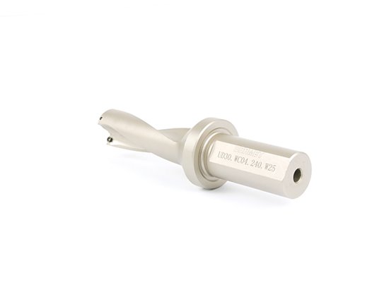 Wiertło składane 24 mm 3xD na płytki wieloostrzowe WCMX | chwyt walcowy 25 mm | chłodzenie wewnętrzne - DARMET (DE00WC04-25-240)