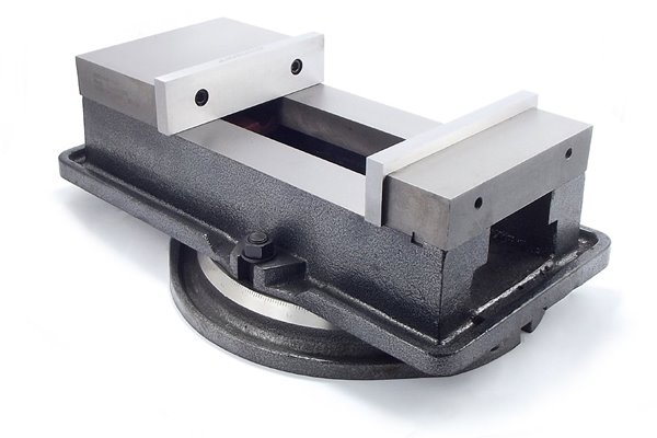 Imadło maszynowe obrotowe 200 mm do frezarki - FQM 200/200