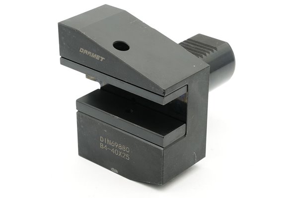 Uchwyt narzędziowy VDI 40 typ B4 | odwrócony poprzeczny lewy krótki | do noży tokarskich 25 mm | B4.D40.H25 - Darmet