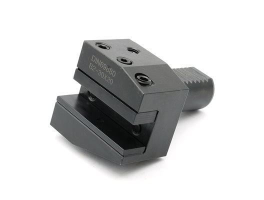 Uchwyt narzędziowy VDI 50 typ B2 | poprzeczny lewy | do noży tokarskich 32 mm | B2.D50.H32 - Darmet