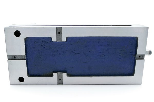 Imadło maszynowe stałe 200 mm z dociskiem szczęki | poziomo - pionowe - FPQ 200/190