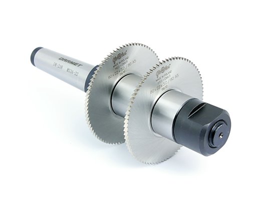 Trzpień frezarski do frezów piłkowych Morse MK3 - 22 mm (DM-218)