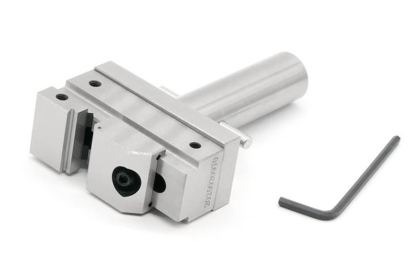 Imadło precyzyjne ze stali nierdzewnej, zakres 0 - 22 mm, szerokość szczęk 26 mm, EDM do elektrodrążarek - DARMET