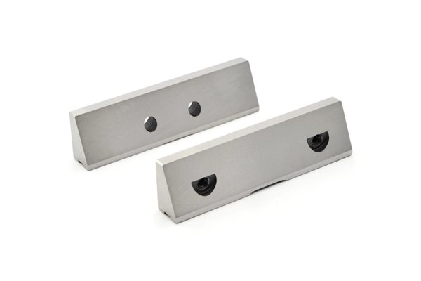 Wkładki szczękowe gładkie 125MM (komplet) do imadeł precyzyjnych FPZV