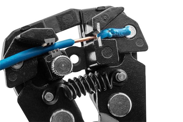 Automatyczny ściągacz izolacji, czołowy 0,5-6 mm², 160 mm - NEO TOOLS 01-534