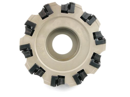Frez składany nasadzany 160 mm, walcowo-czołowy | 10-ostrzowy - SPKN, SPKR (FB75SP15)
