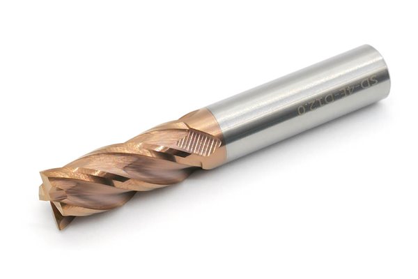 Frez 12 mm | 4-ostrzowy | uniwersalny do 55 HRC | pełnowęglikowy VHM | DARMET 412307512G