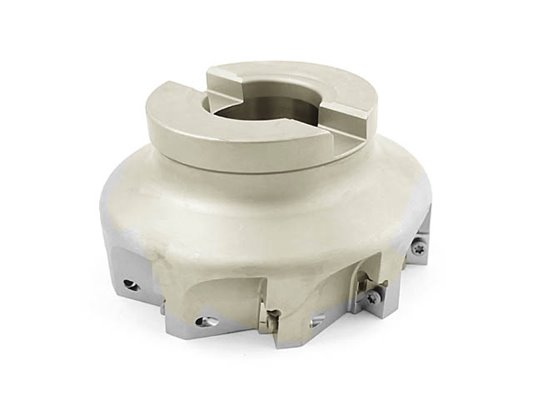 Frez składany nasadzany 125 mm, walcowo-czołowy | 10-ostrzowy - APKT (FA90AP16)