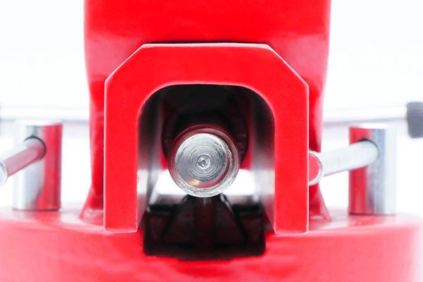 Imadło ślusarskie | szczęki ząbkowane 125 mm | z kowadełkiem i podstawą obrotową 360° - FORWARD FSV05