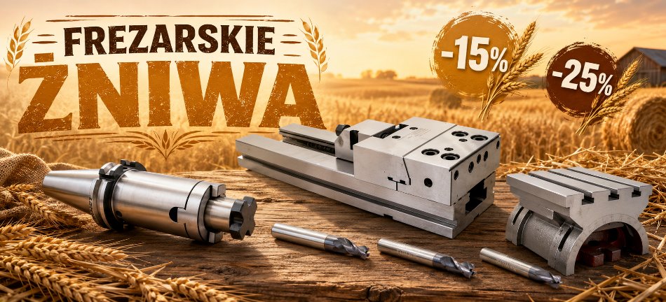 Wybrane narzędzia do frezowania w super cenach!
Promocja trwa do końca lipca!
