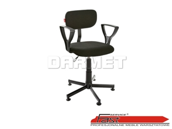 Zdjęcie Krzesło Black 01 PD Rosart (stopki wersja podstawowa) - FAST SERVICE (RKW-11)
