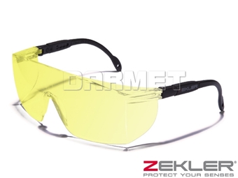 Zdjęcie Okulary ochronne ZEKLER 34, szkła żółte - ZEKLER (380604462)