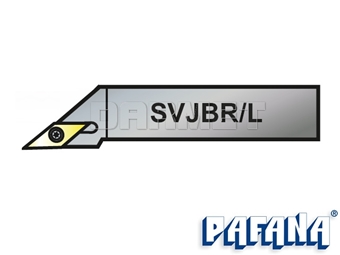 Zdjęcie Nóż tokarski składany do toczenia zewnętrznego: SVJBL-2525M-16P - PAFANA