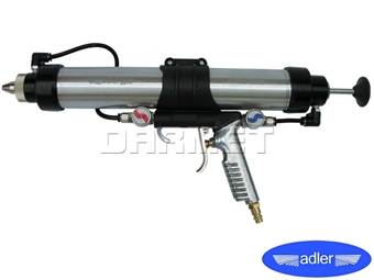 Zdjęcie Pistolet pneumatyczny 3 w 1 do mas gęstych i silikonu AD-2033, maks. pojemność 600ML - ADLER (MA2033)