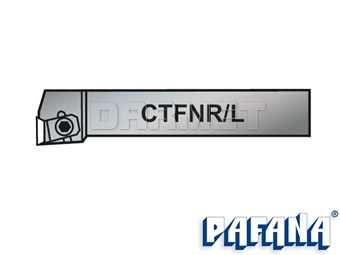 Zdjęcie Nóż tokarski składany do ceramicznych płytek wieloostrzowych do toczenia zewnętrznego: CTFNR-2525-M16L - PAFANA