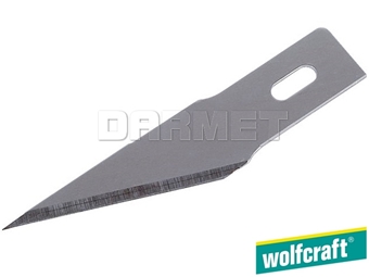 Zdjęcie Ostrze wymienne do do profesjonalnego noża do cięcia precyzyjnego, 5 sztuk - WOLFCRAFT WF4196000