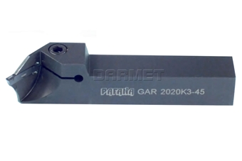 Zdjęcie Nóż tokarski składany do podcięć technologicznych pod kątem 45° | Przecinak GAR2525M3-45 - PAFANA