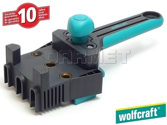 Zdjęcie Przyrząd do połączeń kołkowych 6, 8, 10 mm | przyrząd stolarski - WOLFCRAFT (WF4640000)
