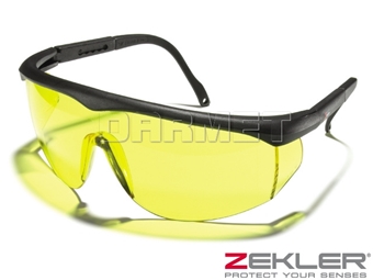 Zdjęcie Okulary ochronne ZEKLER 22, szkła żółte - ZEKLER (380600163)