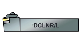 Zdjęcie Nóż tokarski składany do toczenia zewnętrznego: DCLNR-3225-P12 - PAFANA