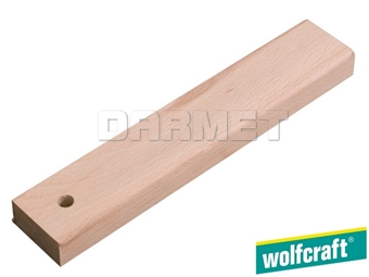 Zdjęcie Dobijak drewniany | 300 x 27 x 50 mm | przyrząd stolarski - WOLFCRAFT WF6929000
