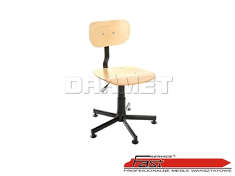 Zdjęcie Krzesło Black 02 Rosart (stopki wersja podstawowa) - FAST SERVICE (RKW-15)