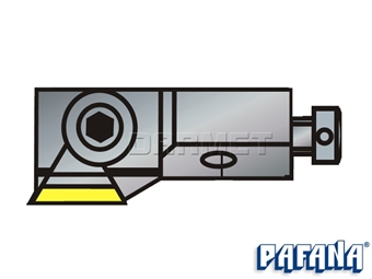 Zdjęcie Nóż tokarski składany do toczenia wewnętrznego - wkładka nożowa: CTGPR-16CA-16 - PAFANA