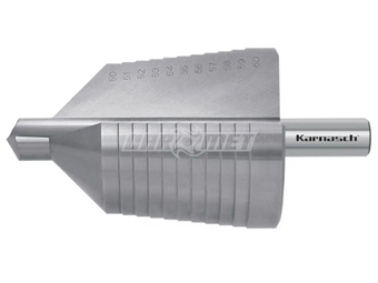 Zdjęcie Wiertło stożkowe stopniowe | 50 - 60 mm | 2 ostrza | HSS-XE - KARNASCH (213024)