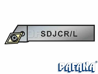 Zdjęcie Nóż tokarski składany do toczenia zewnętrznego: SDJCL2525-11P - PAFANA