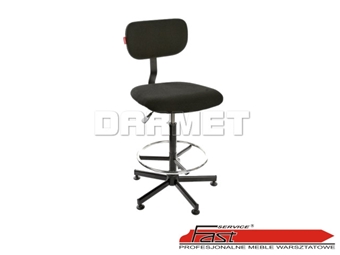 Zdjęcie Krzesło Black 01 H RING Rosart (stopki wersja podstawowa) - FAST SERVICE (RKW-13)