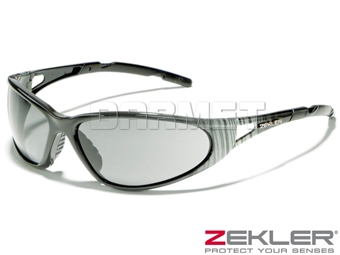 Zdjęcie Okulary ochronne ZEKLER Z101, szkła szare, czarna oprawka - ZEKLER (380670018)