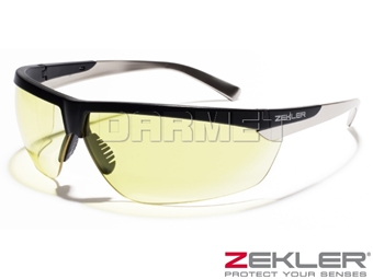 Zdjęcie Okulary ochronne ZEKLER 71, szkła żółte, rozmiar M - ZEKLER (380605337)