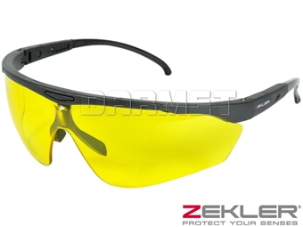 Zdjęcie Okulary ochronne ZEKLER 32, szkła żółte - ZEKLER (380604579)