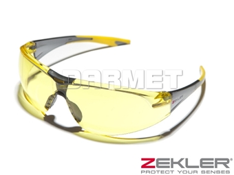 Zdjęcie Okulary ochronne ZEKLER 31, szkła żółte - ZEKLER (380604512)