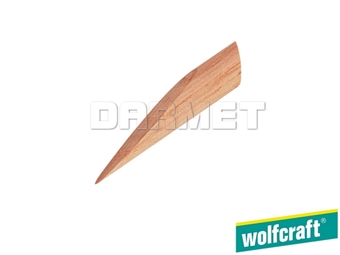 Zdjęcie Drewniane zaślepki, wymiary: 9,3 x 46 mm - 12 sztuk - WOLFCRAFT (WF2928000)