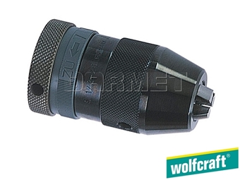 Zdjęcie Uchwyt wiertarski szybkomocujący: 1,5 - 13 mm, 1/2” - 20 - WOLFCRAFT WF2606000
