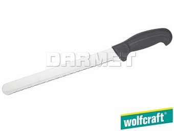 Zdjęcie Nóż specjalny do materialów izolacyjnych z uchwytem z tworzywa, długość ostrza: 250 mm - WOLFCRAFT WF4147000