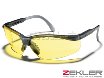 Zdjęcie Okulary ochronne ZEKLER 55, szkła żółte - ZEKLER (380605022)