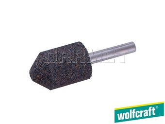 Zdjęcie Ceramiczny, cylindryczno-stożkowy kamień szlifierski, średnica: 20 mm - WOLFCRAFT WF2174000