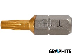Końcówka wkrętakowa TORX, TX40 x 25MM - 2 sztuki - GRAPHITE (57H977)