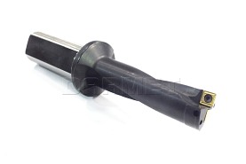 Wiertło składane 14 mm 3xD na płytki wieloostrzowe SOLT | chwyt walcowy 20 mm | chłodzenie wewnętrzne - PAFANA (SD-14-3D-W20-SOLT05)