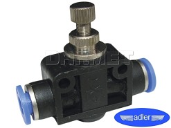 Zawór powietrza AUTO liniowy na przewód 6MM - ADLER (0118.08)