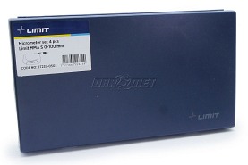 Zestaw mikrometrów zewnętrznych 0 - 100 mm MMA | 4 szt. - Limit 272370503